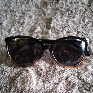 Elegant Black and Brown Sunglasses